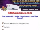 Online Poker : Is It Rigged Or Legit?