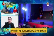 Pedro Castillo y su Gabinete participan en XV Ceremonia de Acción de Gracias