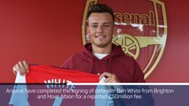 Arsenal sign Ben White from Brighton