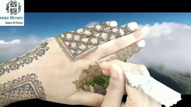 Indi Arabic henna mehndi design - new easu simple uniqe style arabic mehndi design -new Dubai style Arabic henna mehndi design - Habiba Mehndi Art
