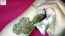arabic henn mehndi design - arebic henna mehendi design - belt mehendi design - full hand arabic bridal mehndi design - Habiba Mehndi Art