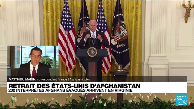 Etats-Unis : Un premier groupe d'Afghans ayant travaillé pour les Américains arrive en Virginie