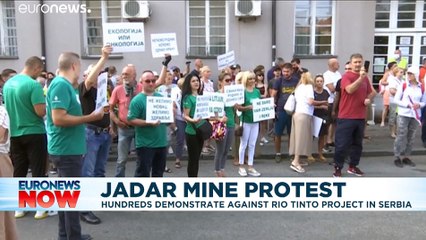 Multi-billion Rio Tinto mining project sparks protests in Serbia