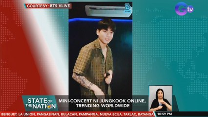 Mini-concert ni Jungkook online, trending worldwide | SONA