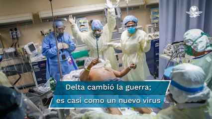 Variante Delta se extiende tan fácilmente como la varicela, dicen los CDC de Estados Unidos