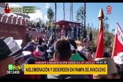 Presidente Castillo en Ayacucho: gran asistencia de público para juramentación simbólica