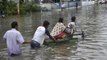Monsoon wading in Kolkata, heavy rains flooded roads