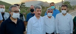 Son Dakika | İçişleri Bakan Yardımcısı İnce, Mersin'de yangın bölgesinde
