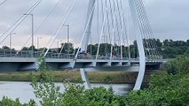 Emergency services called to the Northern Spire bridge in Sunderland