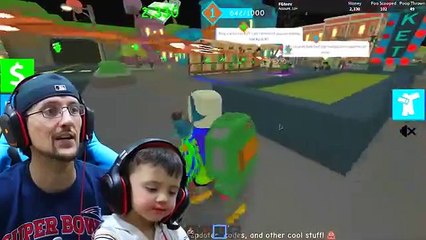 CHICKEN NUGGET DANCE  FGTEEV ROBLOX
