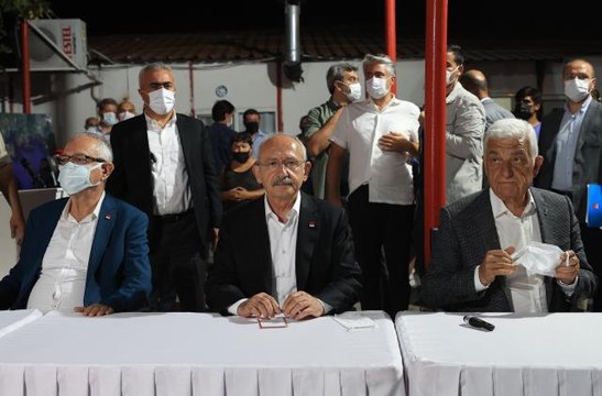 CHP Genel Başkanı Kılıçdaroğlu, Marmaris Koordinasyon Merkezi'nde konuştu