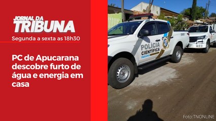 PC de Apucarana descobre furto de água e energia em casa