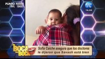 Sofía Caiche recupera su tranquilidad: su bebé se ha recuperado totalmente