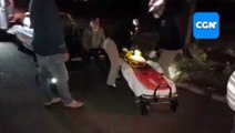 Motorista foge sem prestar socorro após colidir com motociclista no Santos Dumont