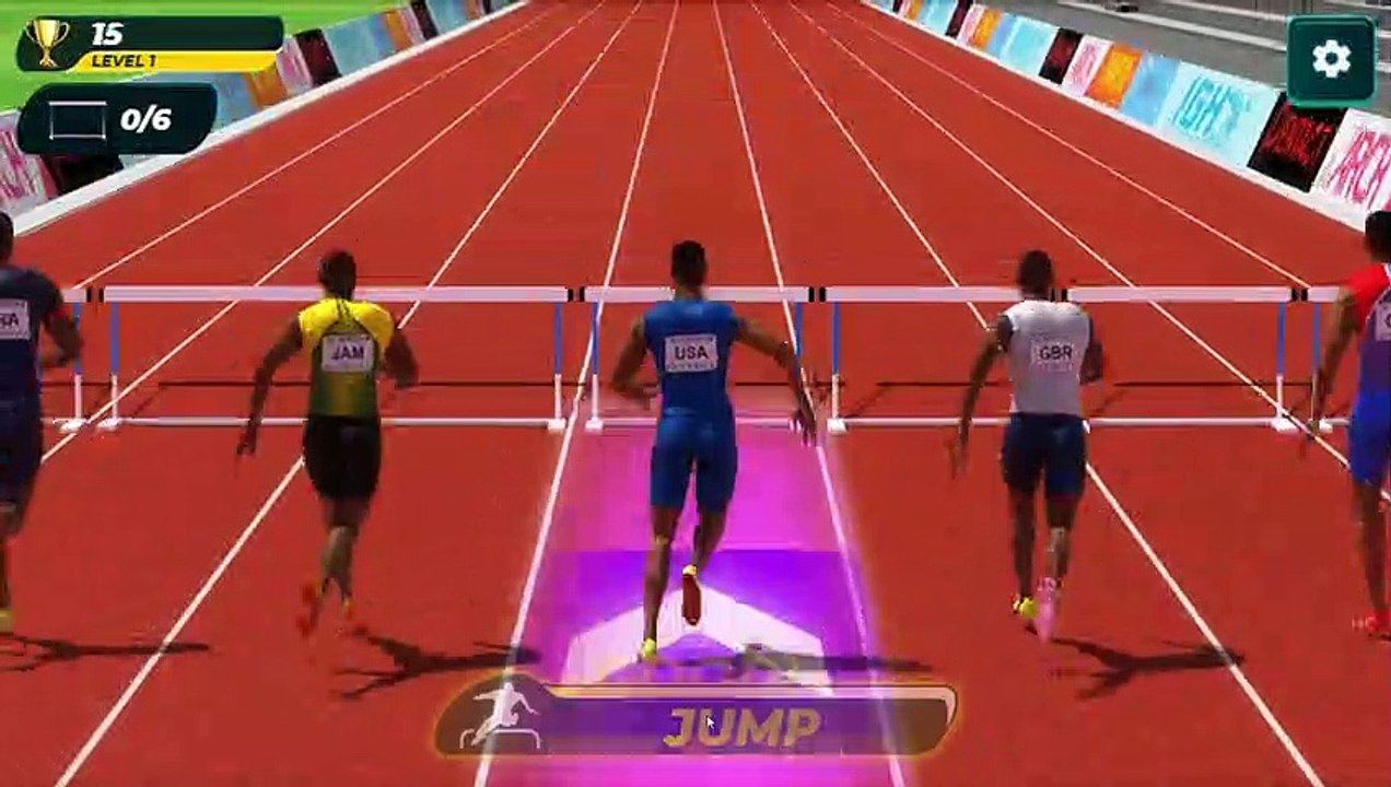 Hurdles Level 1 (3 Stars) Walkthrough
