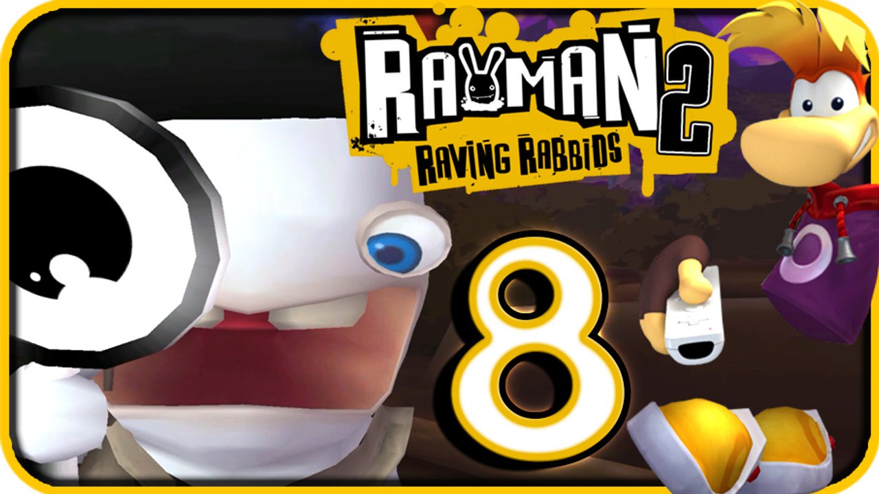 Rayman Raving Rabbids 2 Walkthrough Part 8 (Wii) No Commentary
