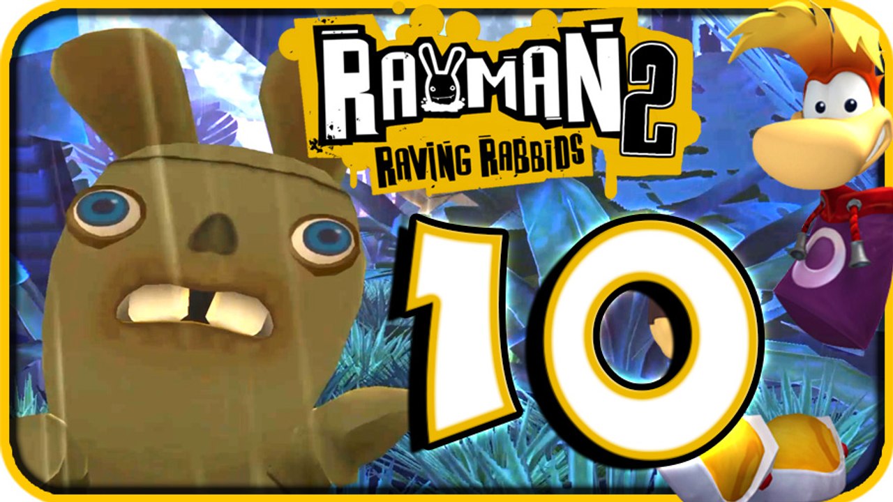 Rayman Raving Rabbids 2 Walkthrough Part 10 (Wii) No Commentary - video ...