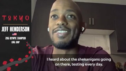 No fans at the Olympics just like hyped-up practice - Jeff Henderson
