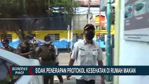 Sidak PPKM di Warung Makan Terpantau Tertib Sesuai Aturan