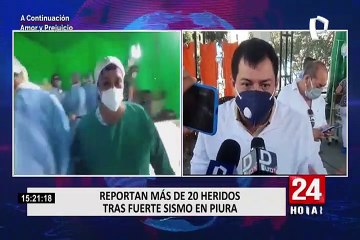 Piura: dos nuevos sismos de 3.9 y 4.4 remecieron Sullana hace instantes