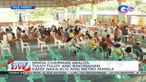 MMDA Chairman Abalos: Tuloy-tuloy ang bakunahan kahit naka-ECQ ang Metro Manila | News Live