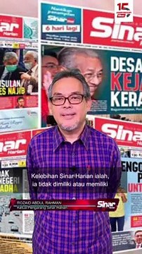 Sinar Harian terikat parti politik tak?