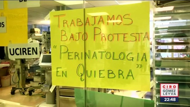 Sin insumos básicos; así trabajan en el Hospital Nacional de Perinatología