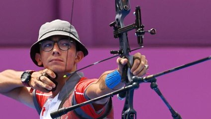 Dünya 1 numarası Ellison'u eleyen milli okçumuz Mete Gazoz, Tokyo'da yarı finale yükseldi