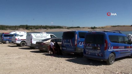 Baraj gölünde kaybolan 3 kişiyi arama çalışmaları yeniden başladı