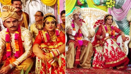 निधि झा ने रचाई राघव नय्यर संग शादी,फोटोज हुए वायरल !