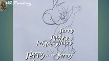 How to draw Tom and  Jerry drawing