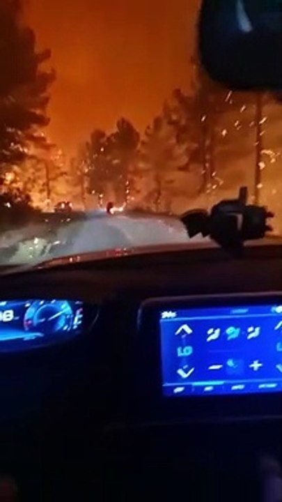 Manavgat’ta alevlerin arasında ölüm yolculuğu kamerada