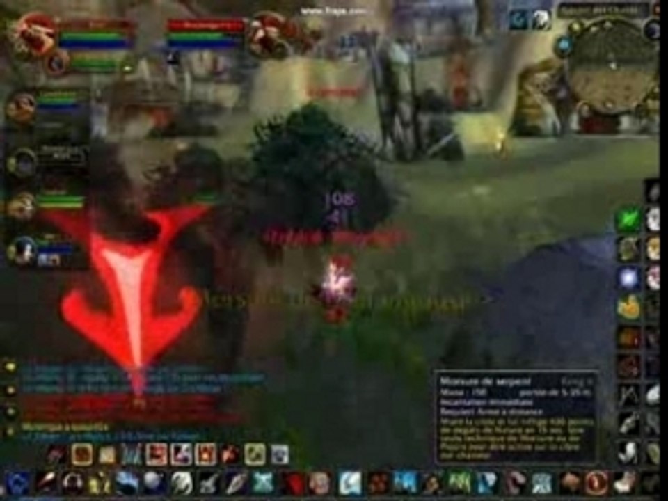 WoW hunter pvp au goulet et arathi