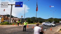 Marmaris Datça yolu kapandı