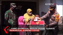 Gifari Bocah Yatim Piatu Dapat Tabungan dari Presiden Jokowi