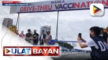 Drive thru vaccination, inilunsad ng Manila LGU; proseso ng drive thru vaccination, posibleng magtagal ng 5 hanggang 7 minuto