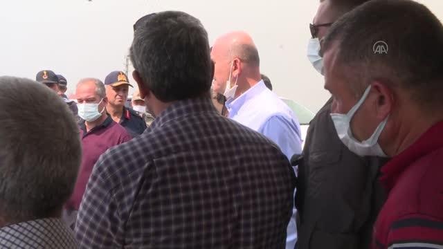 Son dakika haber | İçişleri Bakanı Soylu, Hocaköy Mahallesi'ni ziyaret etti