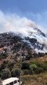 Hatay Antakya'da yangın! Alevler evlere sıçradı