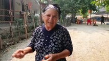 Yangında kilerleri yanan aile teselliyi alevlerin evlerine ulaşmamasında buldu