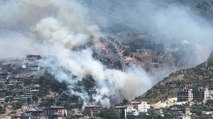 Hatay’da orman yangını: Evler tahliye edildi