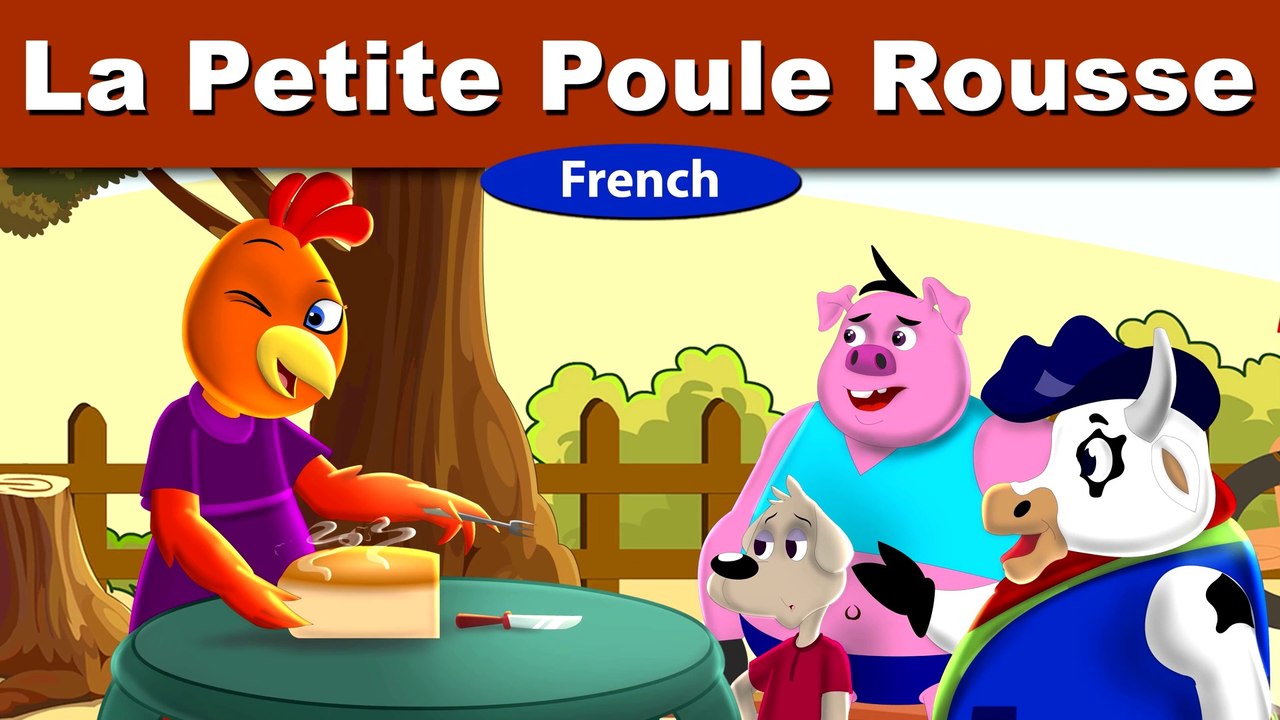 La Petite Poule Rousse  Histoire Pour Sendormir Histoire Pour Les Petit Contes De Fées Français | French Fairy Tales | HD