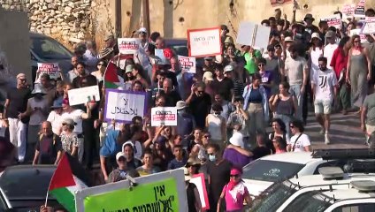 Иерусалим: протесты против выселения арабов