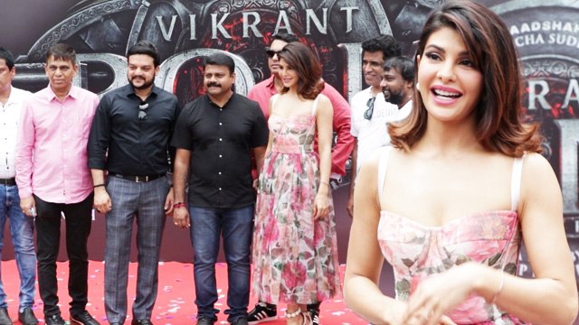 Jacqueline Fernandez Unveils The Poster Of Her Kannada Film 'Vikrant Rona'