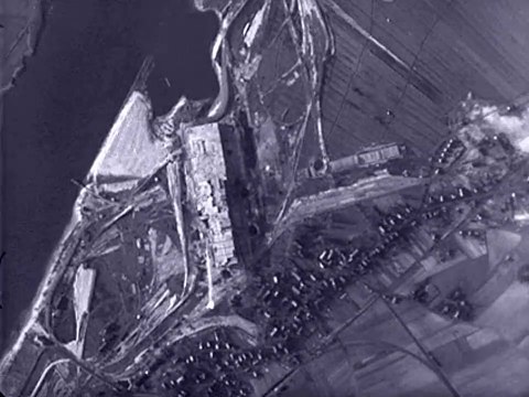 Project Ruby/Harken - The Disney Swish Rocket Assisted bomb - Deep Penetration Bomb Tests, Bremen Farge, Germany 1946