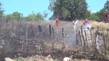 Sinop'ta çöpleri yakmak isterken yangına neden oldu