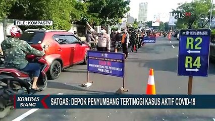 Download Video: Satgas Covid-19: Depok Penyumbang Tertinggi Kasus Aktif Corona