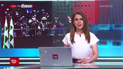 Eva Copa defiende a Arce y critica la interrupción de opositores en el discurso presidencial