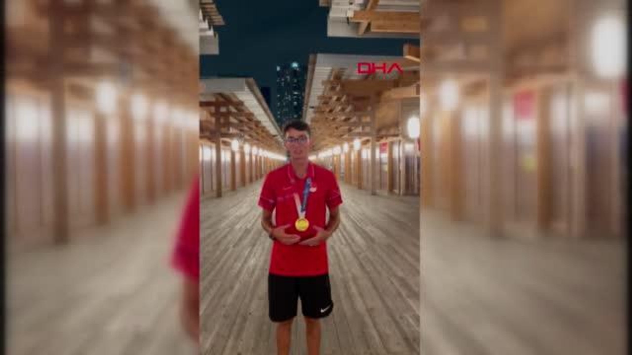 SPOR Olimpiyat şampiyonu Mete Gazoz: Ülkeme bu gururu yaşattığım için çok mutluyum