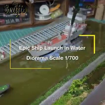 making epic Ship Launch in water Awesome Waves, FAILS and CLOSE CALLS ship launch wave
