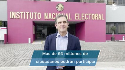 Llama presidente del INE a participar en la consulta popular